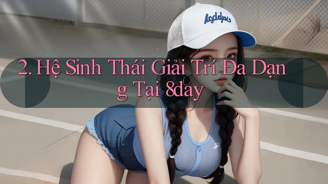 2. Hệ Sinh Thái Giải Trí Đa Dạng Tại 8day