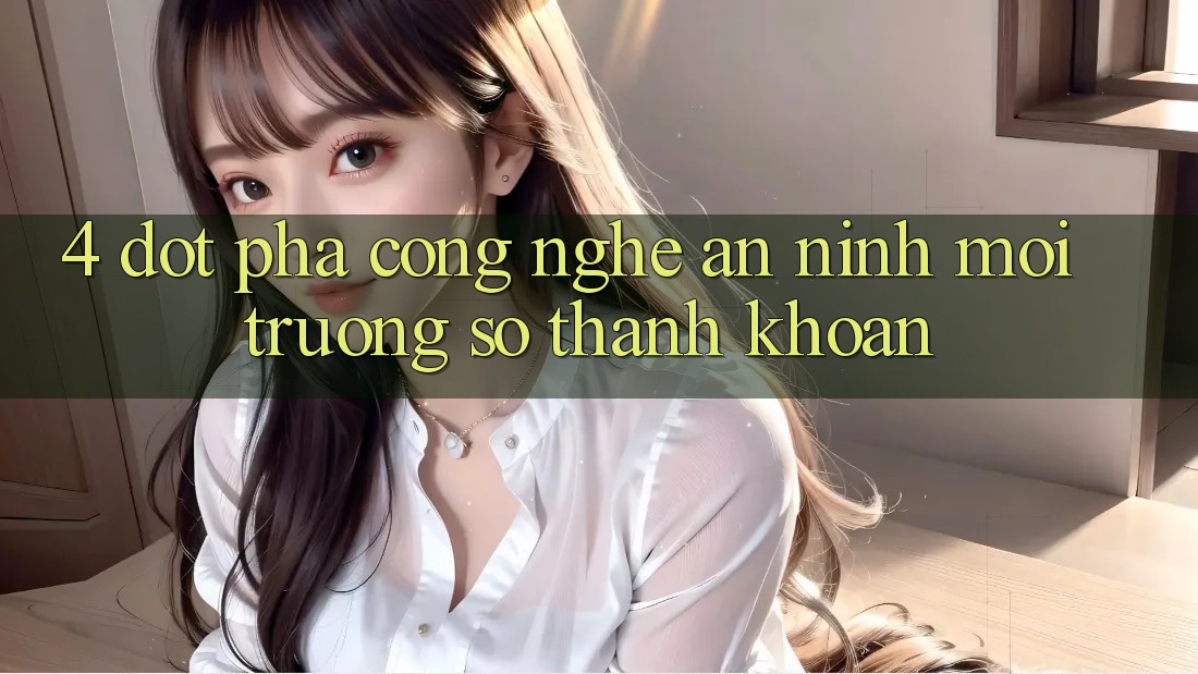 4. Đột Phá Công Nghệ An ninh & Môi trường số Thanh Khoản 4. Đột Phá Công Nghệ An ninh & Môi trường số Thanh Khoản