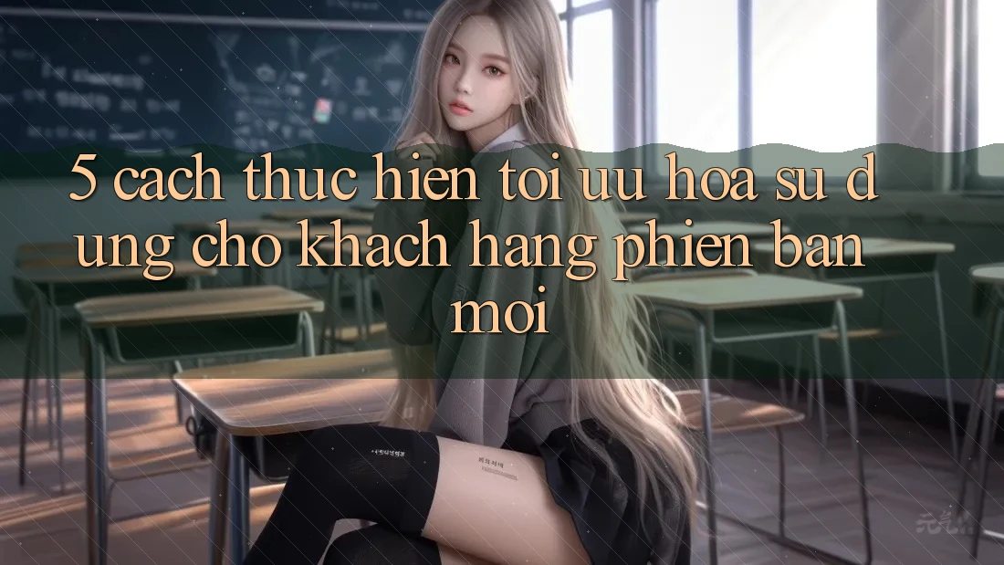 5. Cách thực hiện Tối Ưu Hóa Sử dụng Cho Khách hàng Phiên bản mới