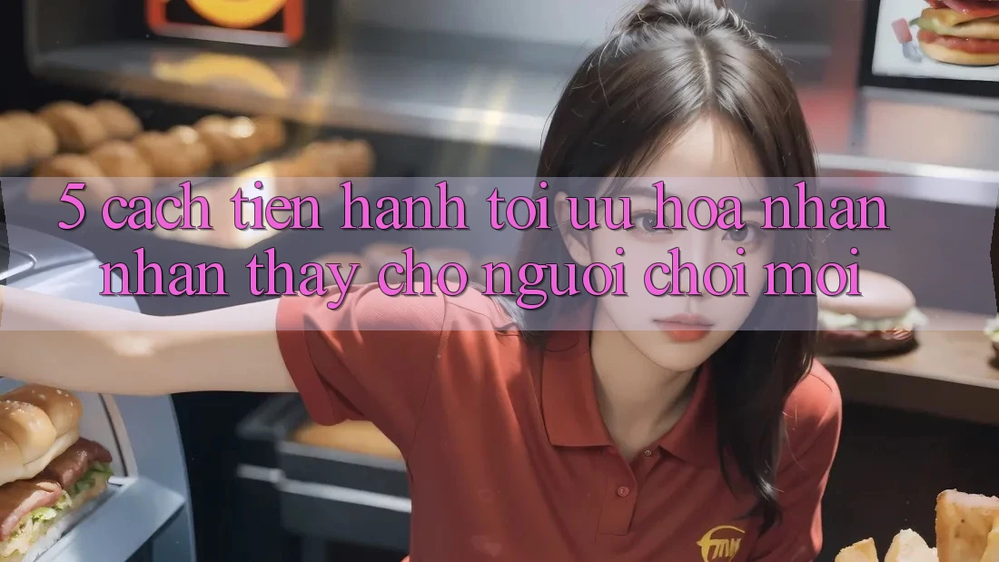 5. Cách tiến hành Tối Ưu Hóa Nhận nhận thấy Cho Người chơi Mới