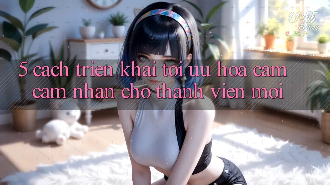 5. Cách triển khai Tối Ưu Hóa Cảm cảm nhận Cho Thành Viên Mới