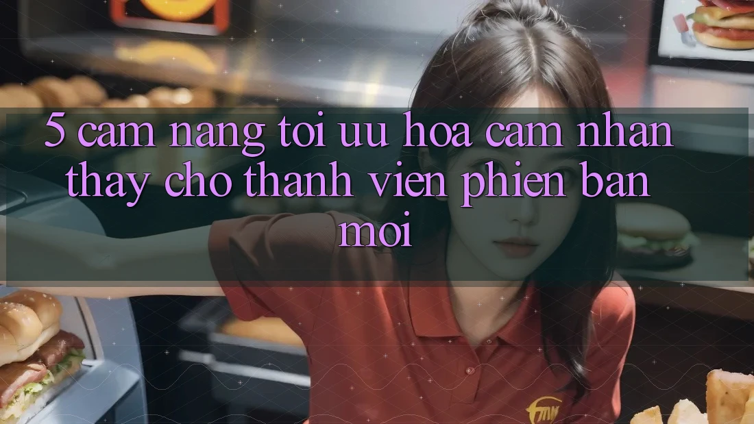 5. Cẩm nang Tối Ưu Hóa Cảm nhận thấy Cho Thành Viên Phiên bản mới