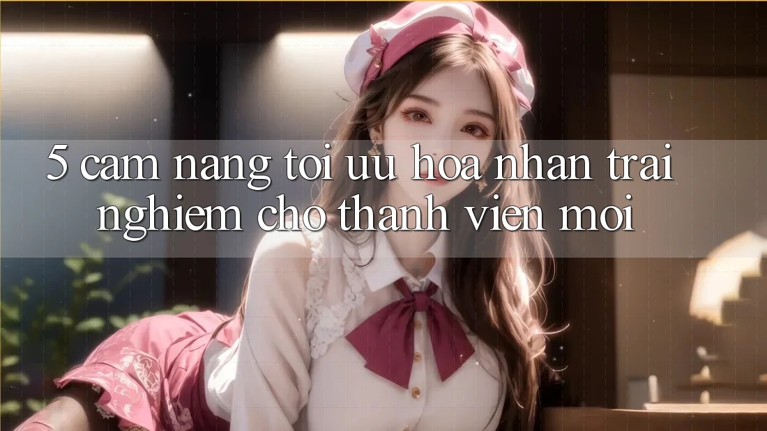 5. Cẩm nang Tối Ưu Hóa Nhận trải nghiệm Cho Thành Viên Mới