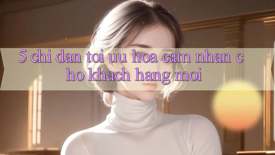 5. Chỉ dẫn Tối Ưu Hóa Cảm nhận Cho Khách hàng Mới