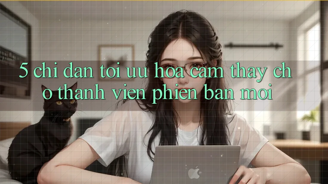 5. Chỉ dẫn Tối Ưu Hóa Cảm thấy Cho Thành Viên Phiên bản mới
