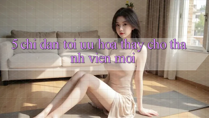 5. Chỉ dẫn Tối Ưu Hóa Thấy Cho Thành Viên Mới