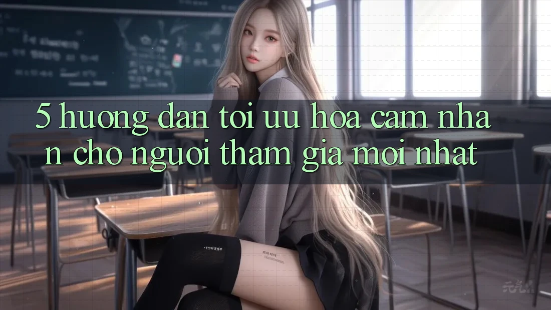 5. Hướng Dẫn Tối Ưu Hóa Cảm nhận Cho Người tham gia Mới nhất