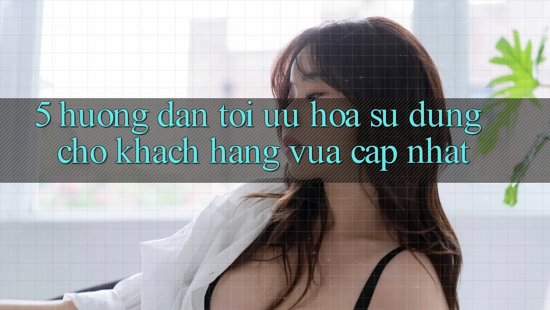 5. Hướng Dẫn Tối Ưu Hóa Sử dụng Cho Khách hàng Vừa cập nhật