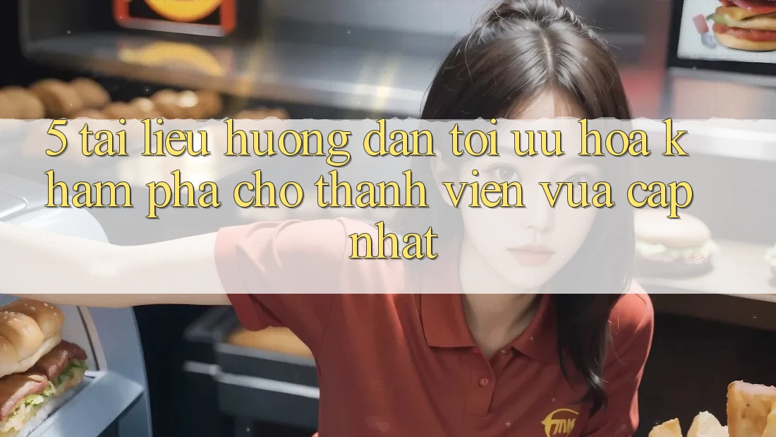 5. Tài liệu hướng dẫn Tối Ưu Hóa Khám phá Cho Thành Viên Vừa cập nhật