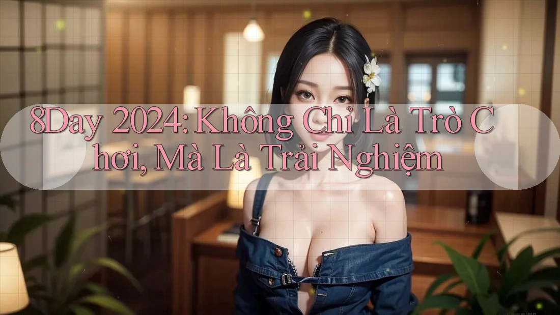 8Day 2024: Không Chỉ Là Trò Chơi, Mà Là Trải Nghiệm