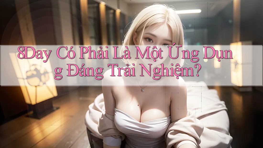8Day Có Phải Là Một Ứng Dụng Đáng Trải Nghiệm?