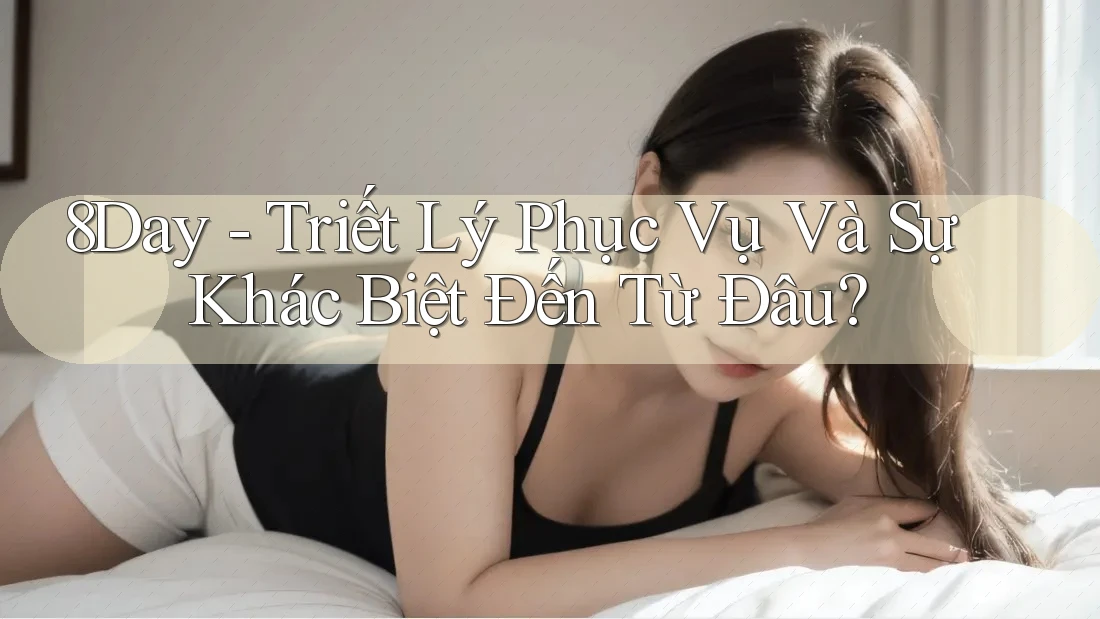 8Day - Triết Lý Phục Vụ Và Sự Khác Biệt Đến Từ Đâu?