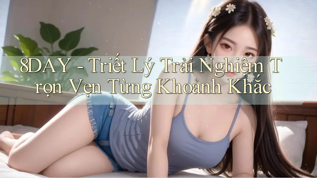 8DAY - Triết Lý Trải Nghiệm Trọn Vẹn Từng Khoảnh Khắc
