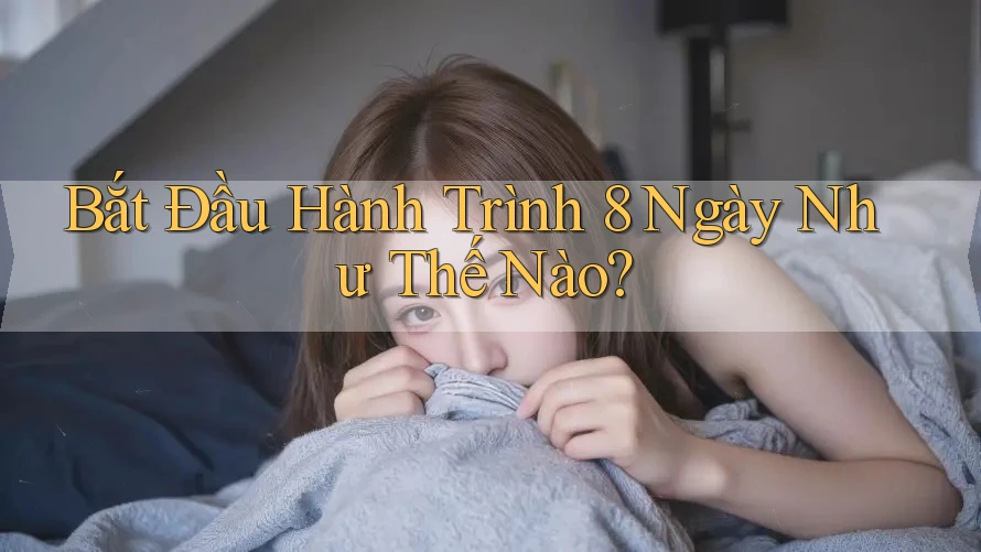 Bắt Đầu Hành Trình 8 Ngày Như Thế Nào?