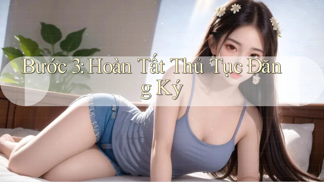 Bước 3: Hoàn Tất Thủ Tục Đăng Ký