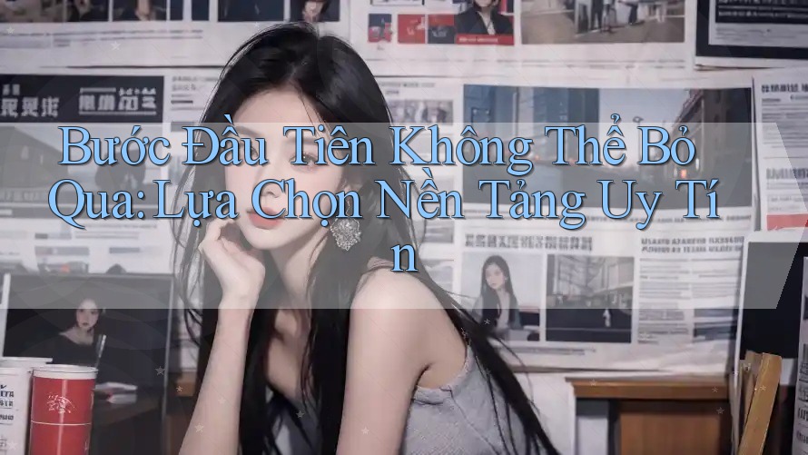 Bước Đầu Tiên Không Thể Bỏ Qua: Lựa Chọn Nền Tảng Uy Tín