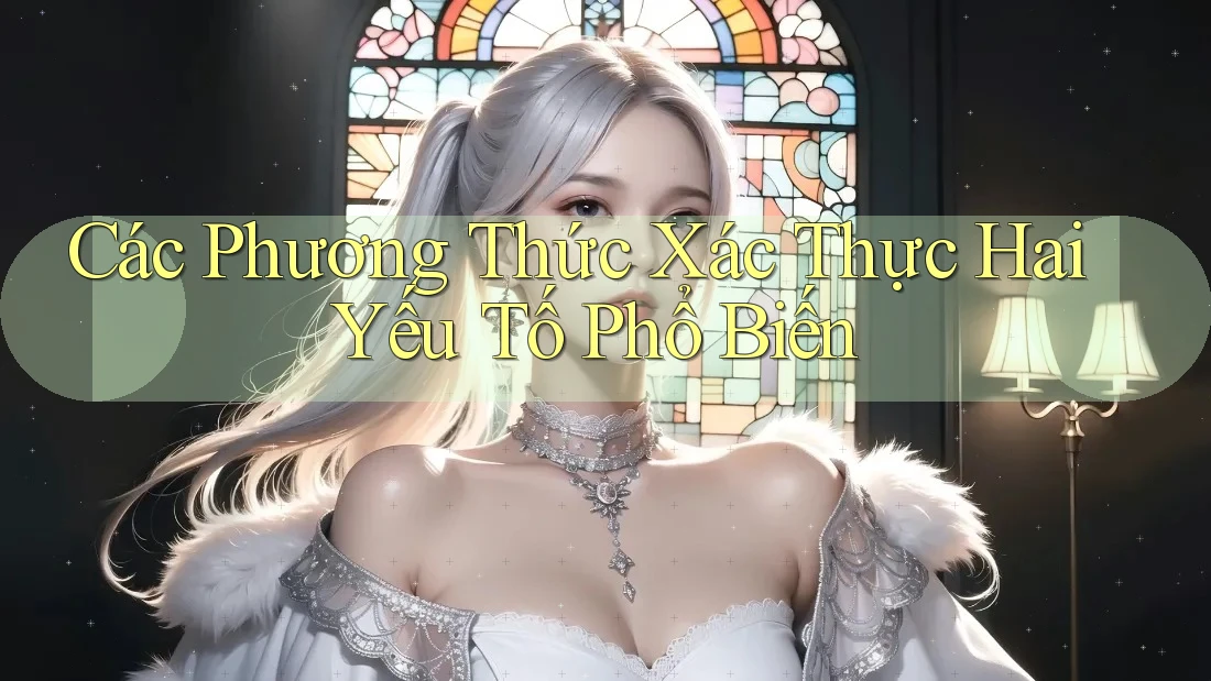 Các Phương Thức Xác Thực Hai Yếu Tố Phổ Biến