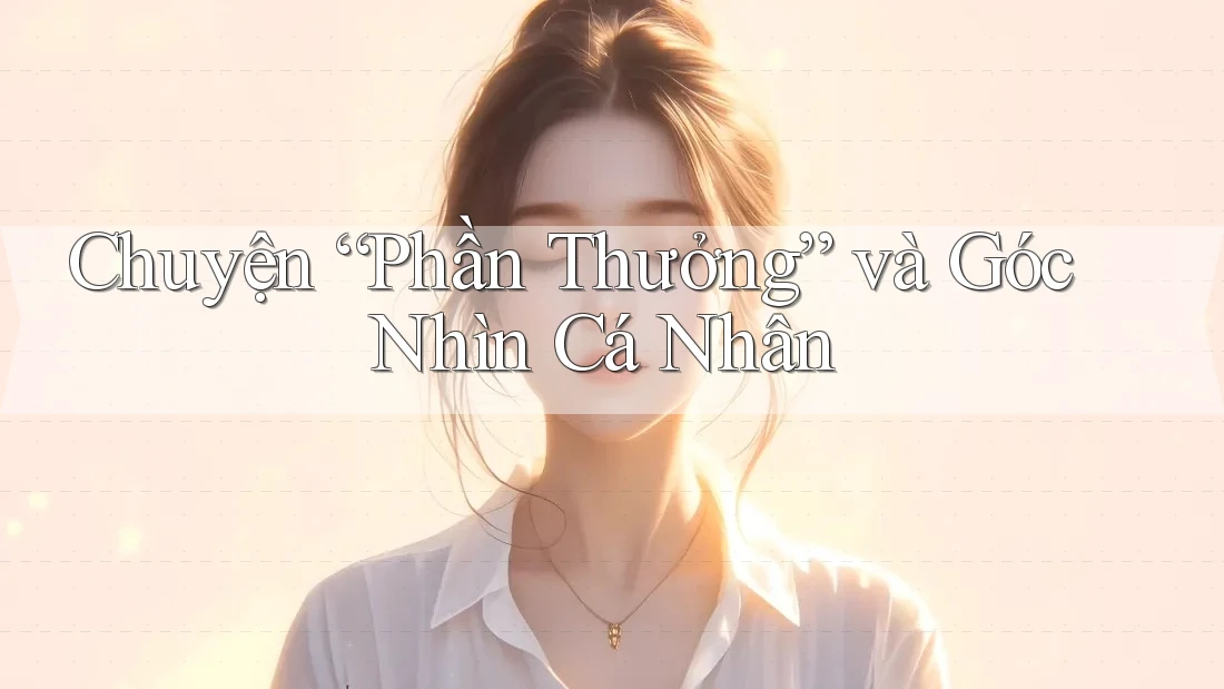 Chuyện “Phần Thưởng” và Góc Nhìn Cá Nhân