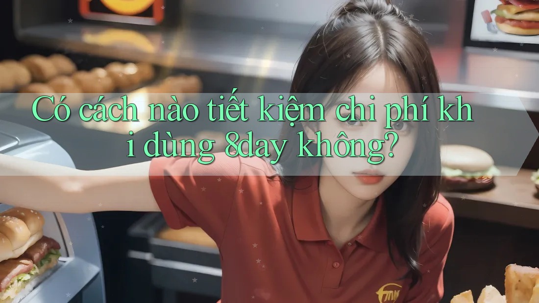 Có cách nào tiết kiệm chi phí khi dùng 8day không?
