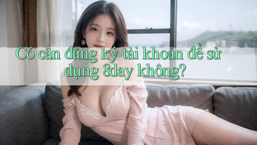 Có cần đăng ký tài khoản để sử dụng 8day không?
