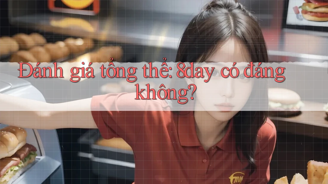 Đánh giá tổng thể: 8day có đáng không?