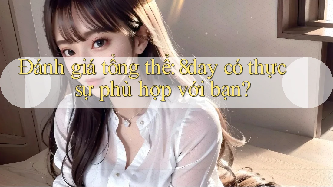 Đánh giá tổng thể: 8day có thực sự phù hợp với bạn?