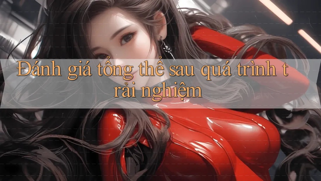 Đánh giá tổng thể sau quá trình trải nghiệm