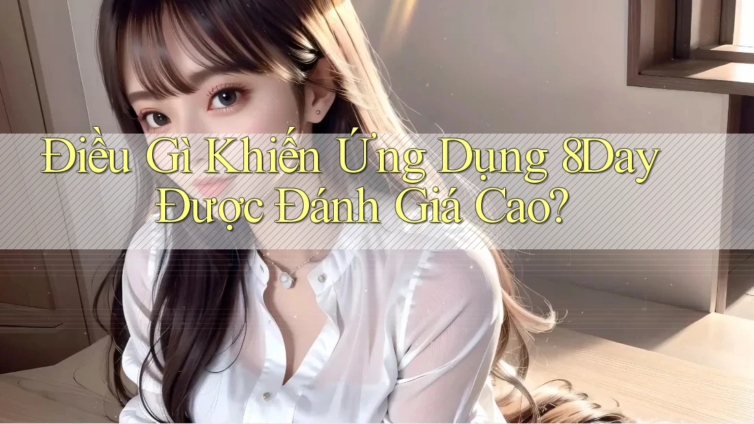 Điều Gì Khiến Ứng Dụng 8Day Được Đánh Giá Cao?