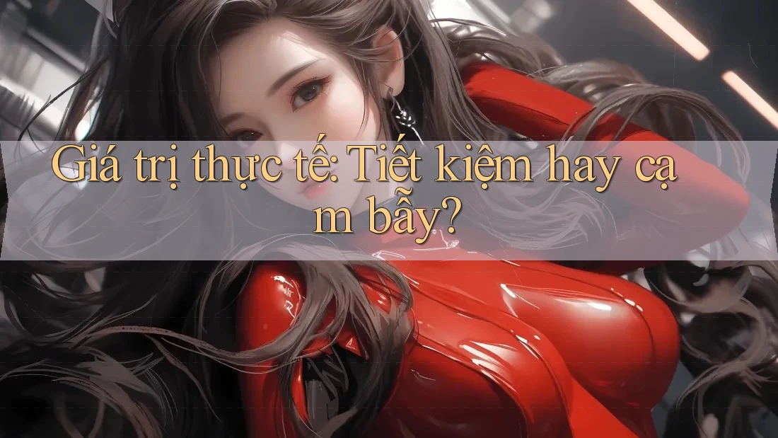Giá trị thực tế: Tiết kiệm hay cạm bẫy?
