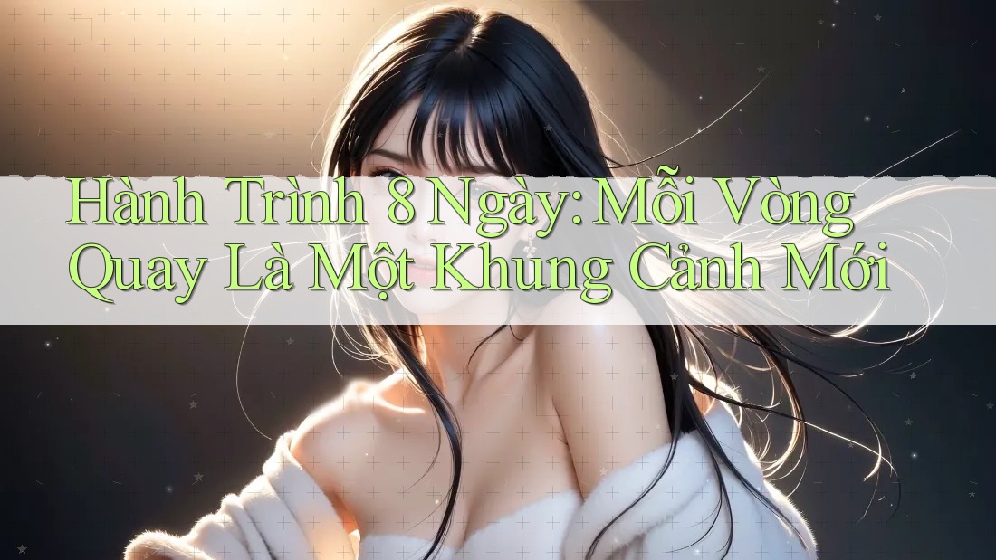 Hành Trình 8 Ngày: Mỗi Vòng Quay Là Một Khung Cảnh Mới