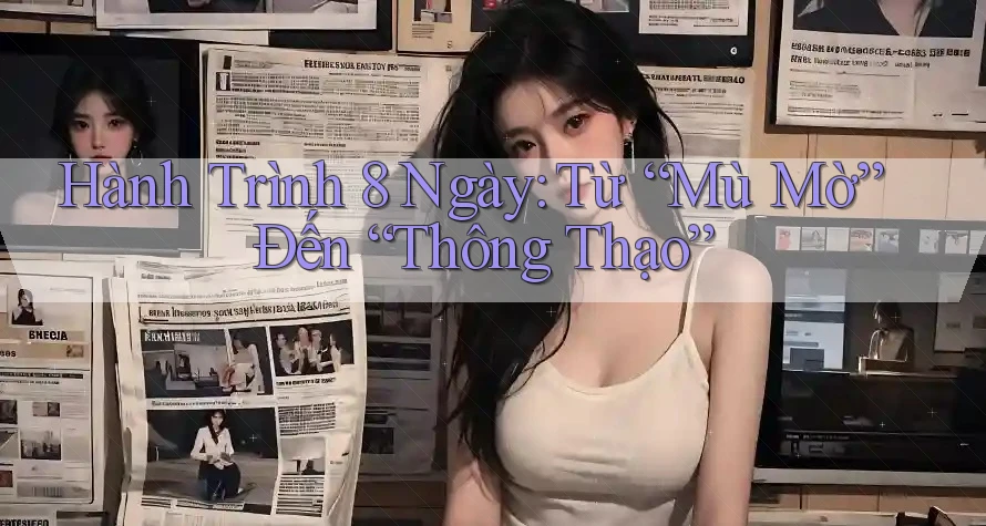 Hành Trình 8 Ngày: Từ “Mù Mờ” Đến “Thông Thạo”