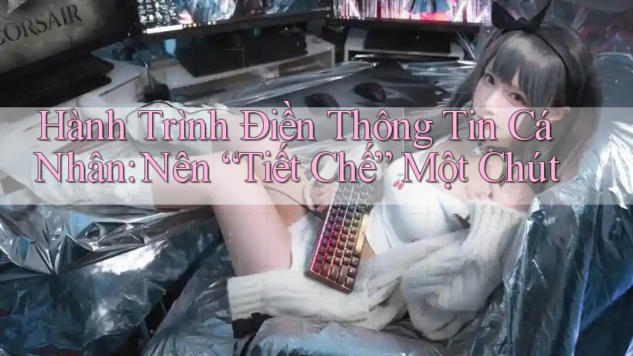 Hành Trình Điền Thông Tin Cá Nhân: Nên “Tiết Chế” Một Chút