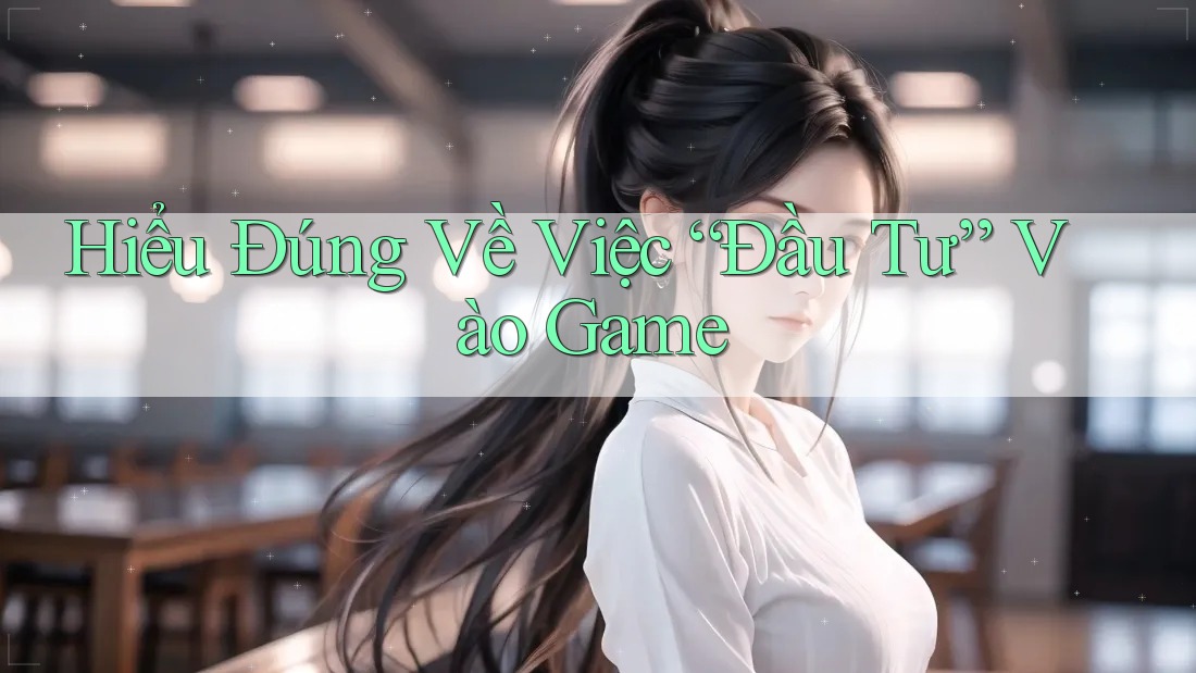 Hiểu Đúng Về Việc “Đầu Tư” Vào Game