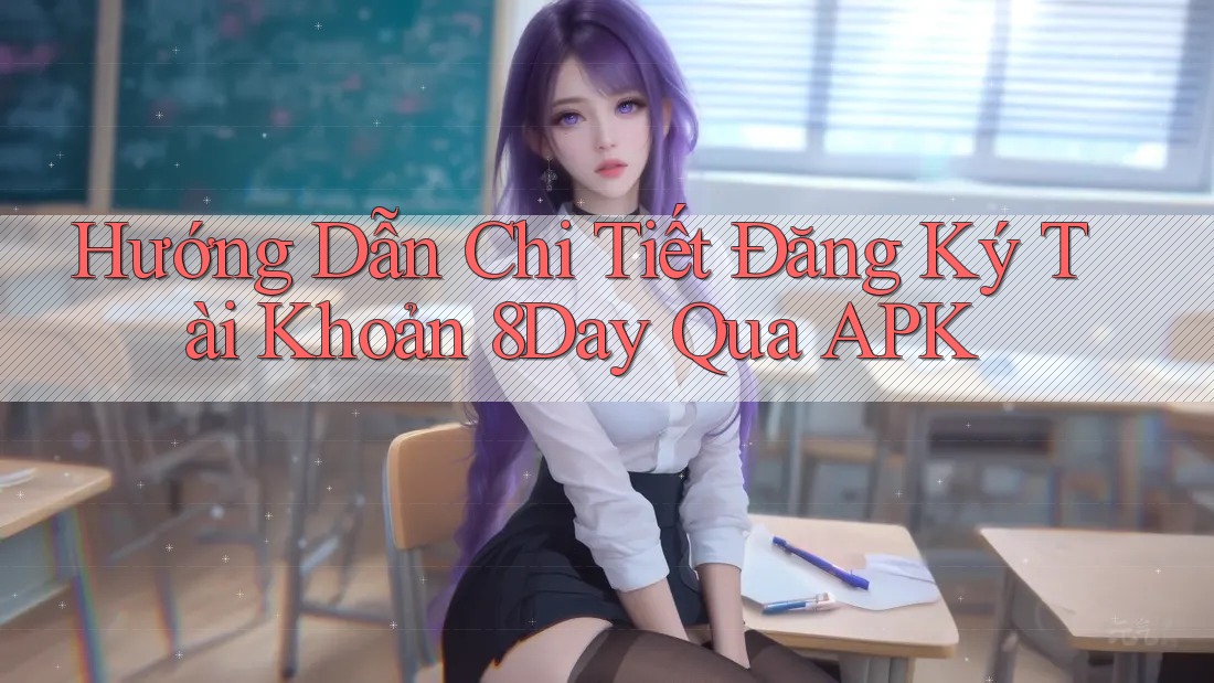 Hướng Dẫn Chi Tiết Đăng Ký Tài Khoản 8Day Qua APK
