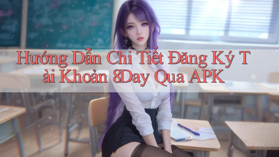 Hướng Dẫn Chi Tiết Đăng Ký Tài Khoản 8Day Qua APK