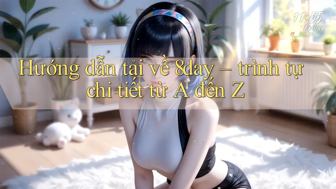 Hướng dẫn tải về 8day – trình tự chi tiết từ A đến Z