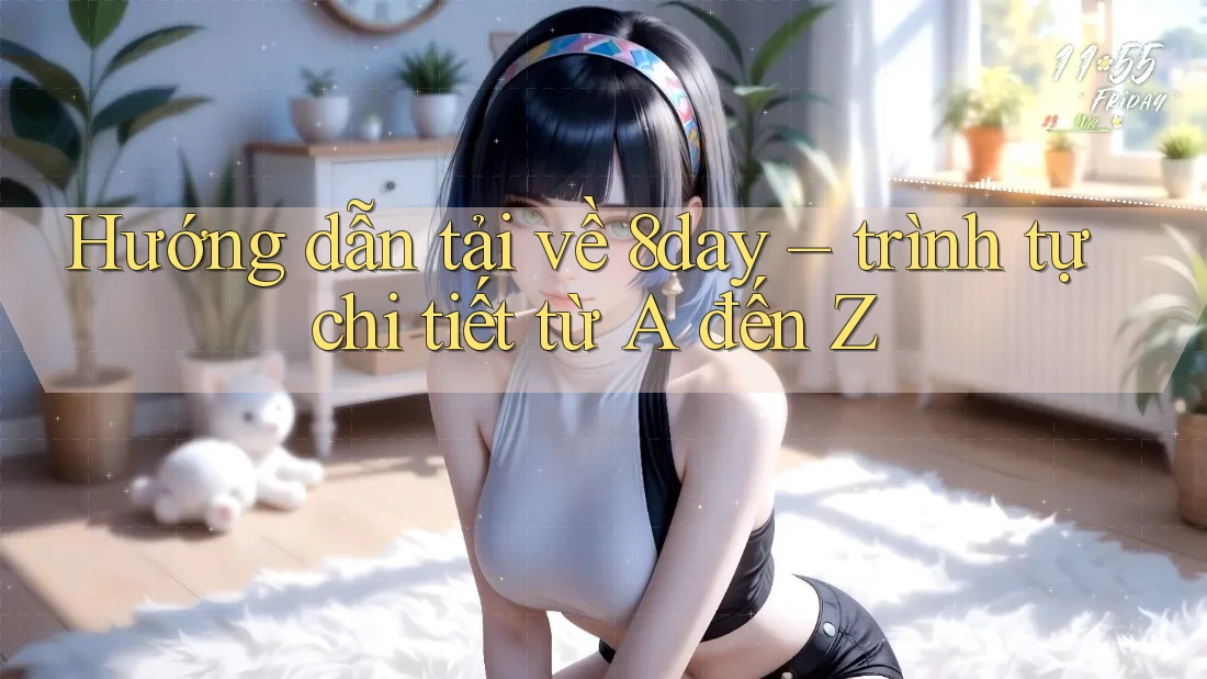 Hướng dẫn tải về 8day – trình tự chi tiết từ A đến Z