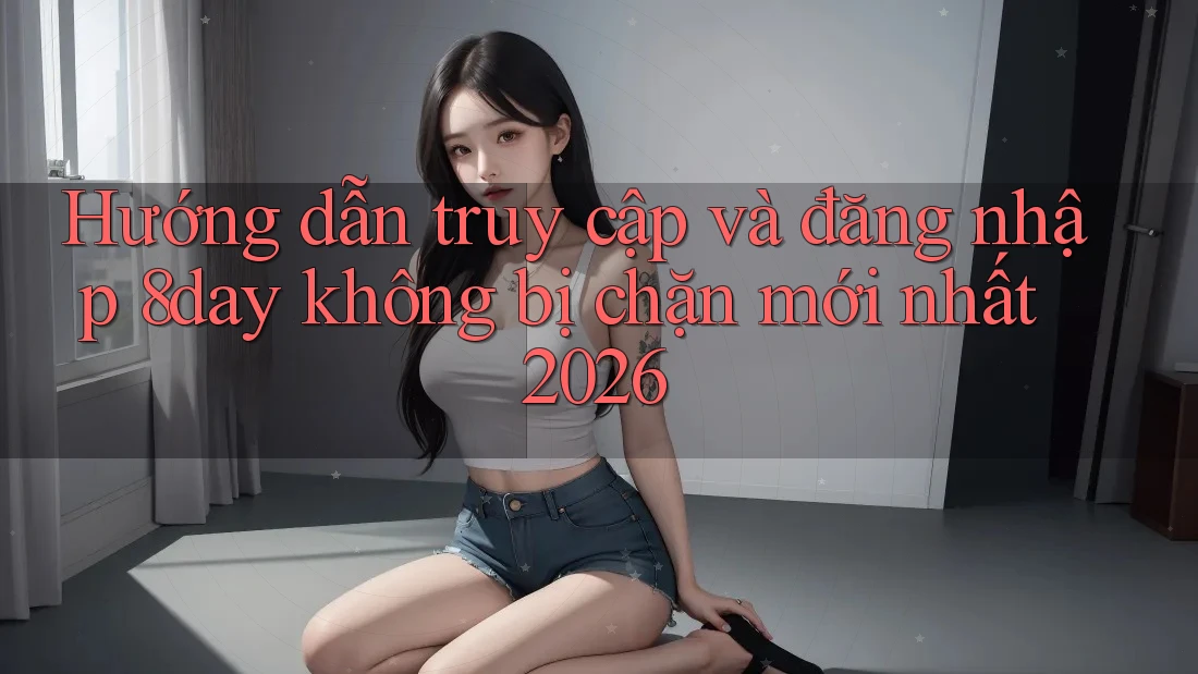 Hướng dẫn truy cập và đăng nhập 8day không bị chặn mới nhất 2026