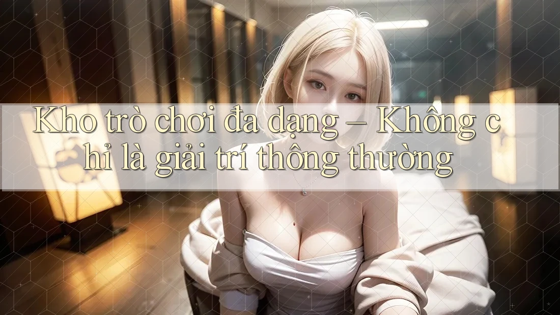 Kho trò chơi đa dạng – Không chỉ là giải trí thông thường