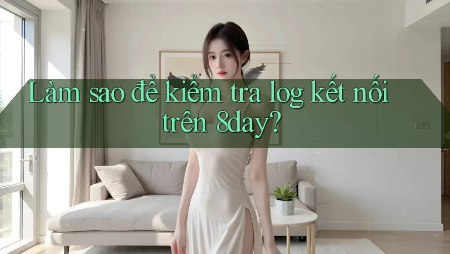 Làm sao để kiểm tra log kết nối trên 8day?