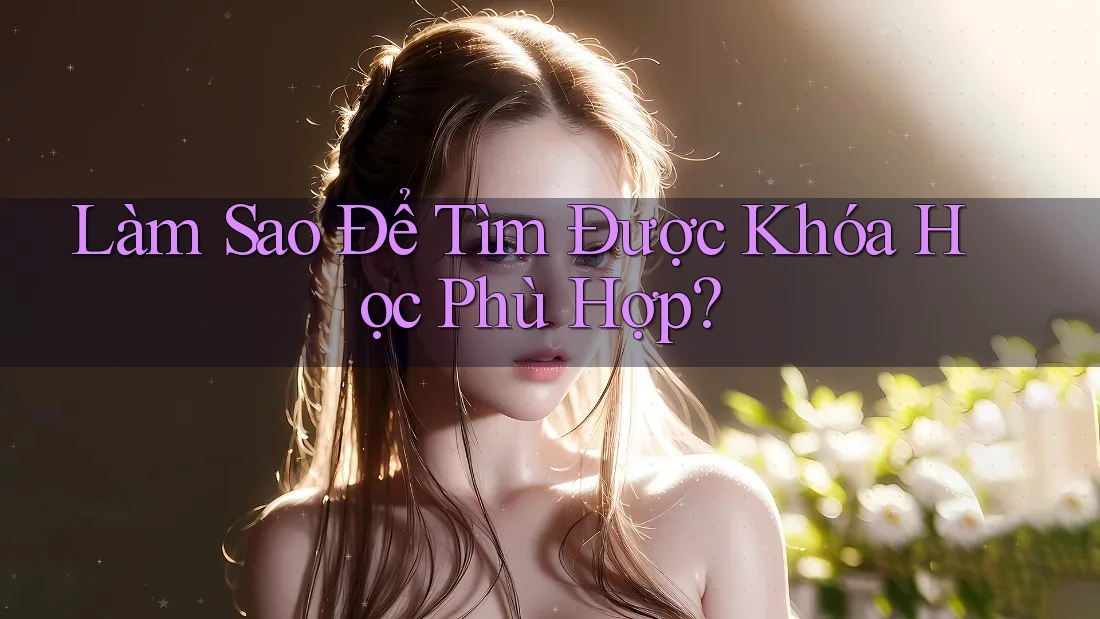 Làm Sao Để Tìm Được Khóa Học Phù Hợp?