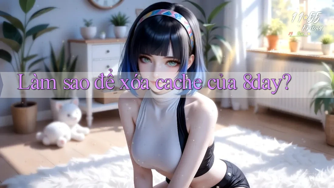 Làm sao để xóa cache của 8day?