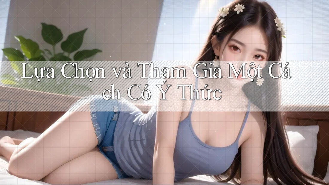 Lựa Chọn và Tham Gia Một Cách Có Ý Thức Lựa Chọn và Tham Gia Một Cách Có Ý Thức