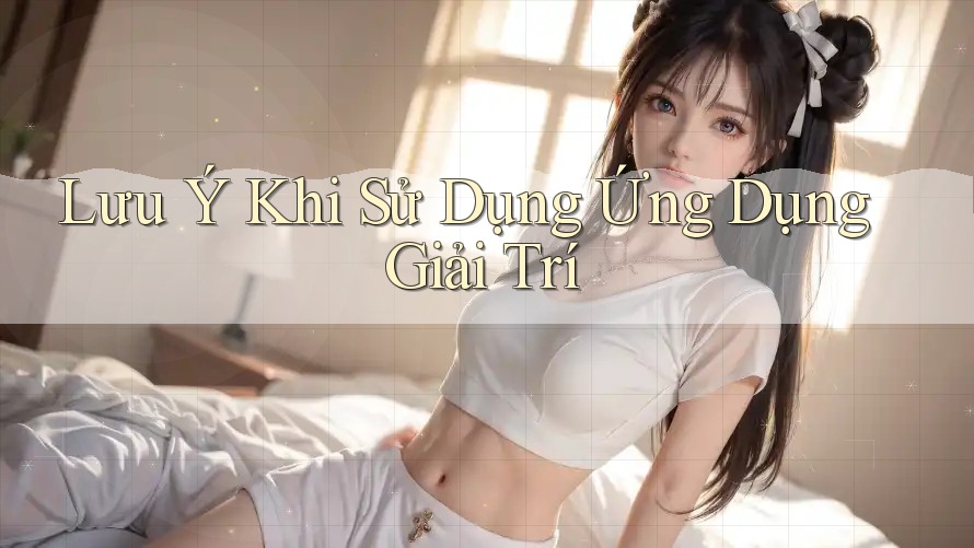 Lưu Ý Khi Sử Dụng Ứng Dụng Giải Trí Lưu Ý Khi Sử Dụng Ứng Dụng Giải Trí