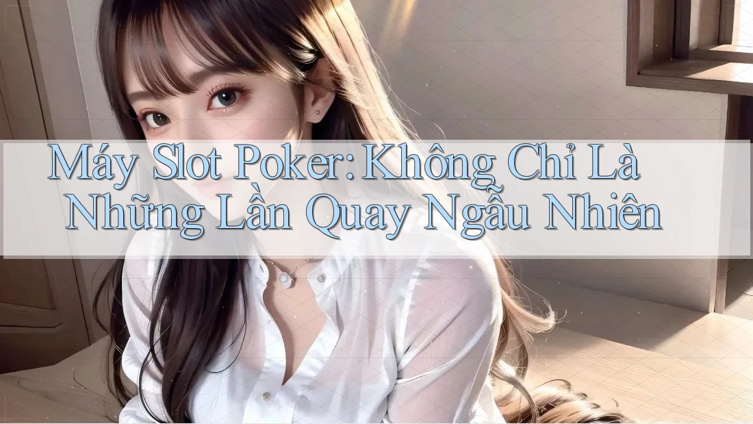 Máy Slot Poker: Không Chỉ Là Những Lần Quay Ngẫu Nhiên