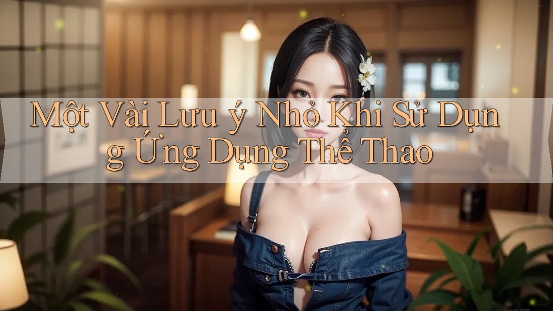 Một Vài Lưu ý Nhỏ Khi Sử Dụng Ứng Dụng Thể Thao Một Vài Lưu ý Nhỏ Khi Sử Dụng Ứng Dụng Thể Thao
