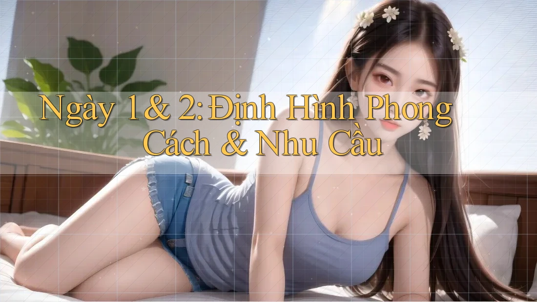 Ngày 1 & 2: Định Hình Phong Cách & Nhu Cầu Ngày 1 & 2: Định Hình Phong Cách & Nhu Cầu