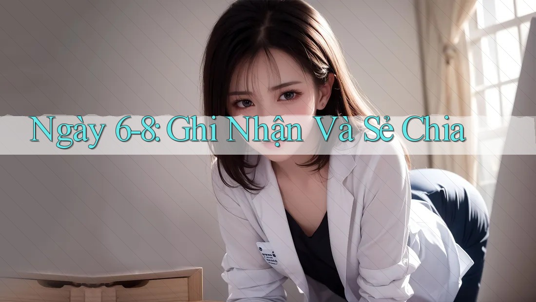 Ngày 6-8: Ghi Nhận Và Sẻ Chia
