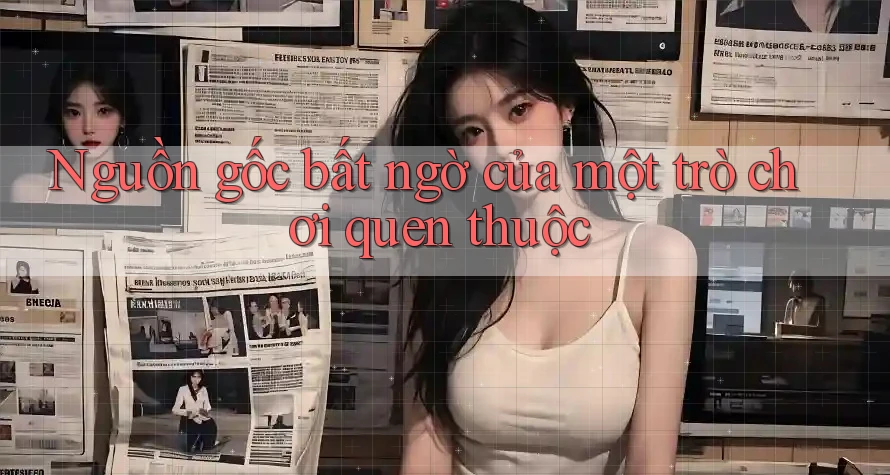 Nguồn gốc bất ngờ của một trò chơi quen thuộc