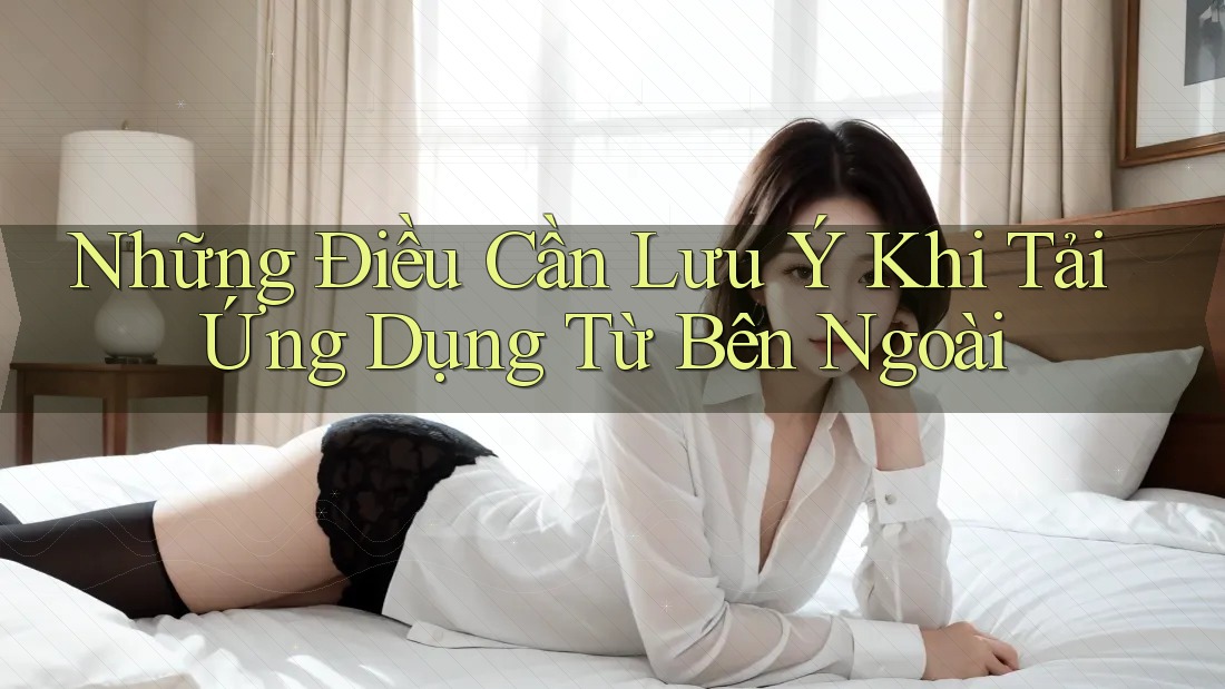 Những Điều Cần Lưu Ý Khi Tải Ứng Dụng Từ Bên Ngoài